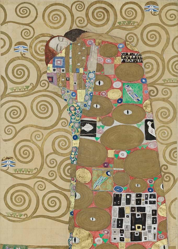 The Expectation by Gustav Klimt