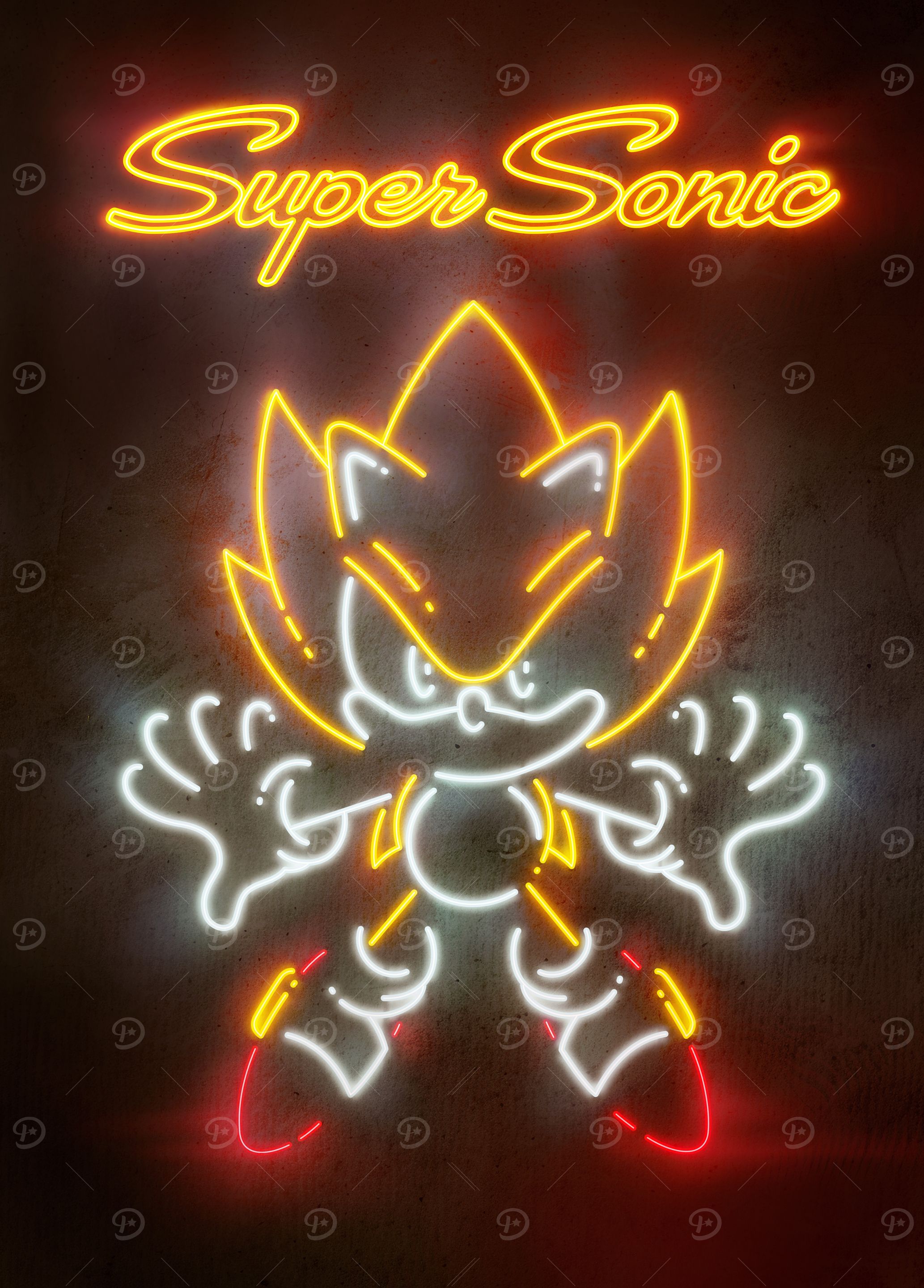 Super Sonic Neon Glow