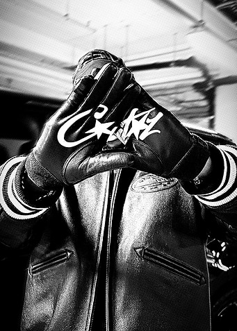 Black and White Gloves and Jacket