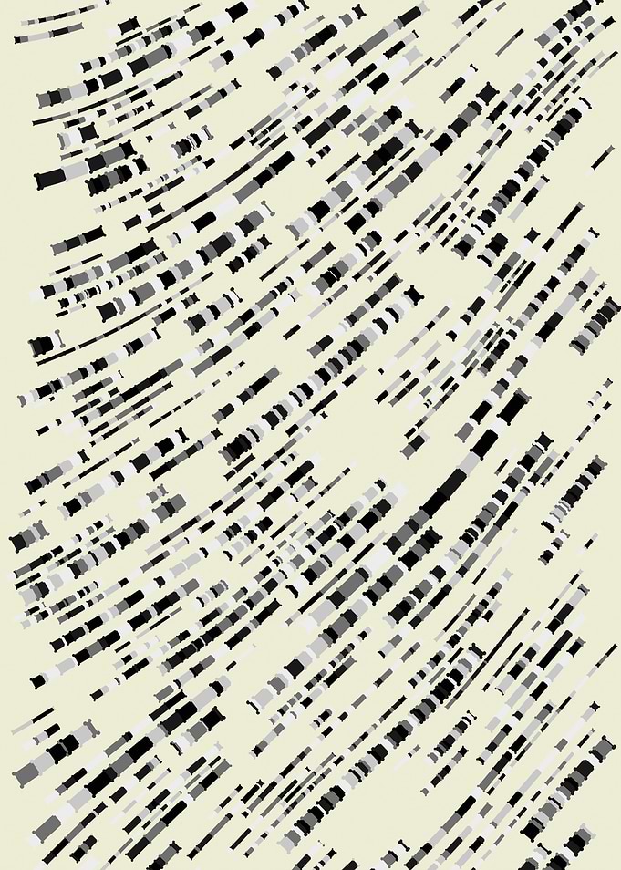 Abstract Diagonal Lines Pattern