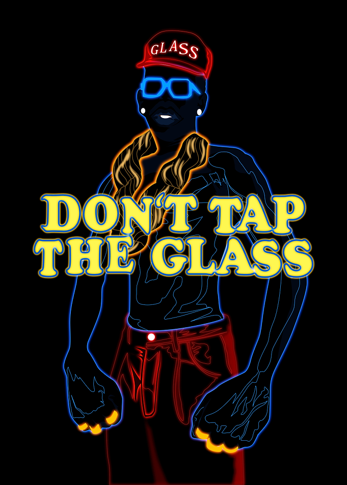 Don't Tap the Glass Neon Art