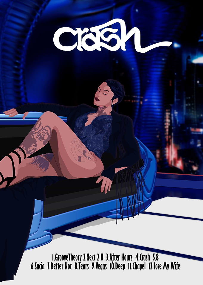 Kehlani Crash Album Cover Art