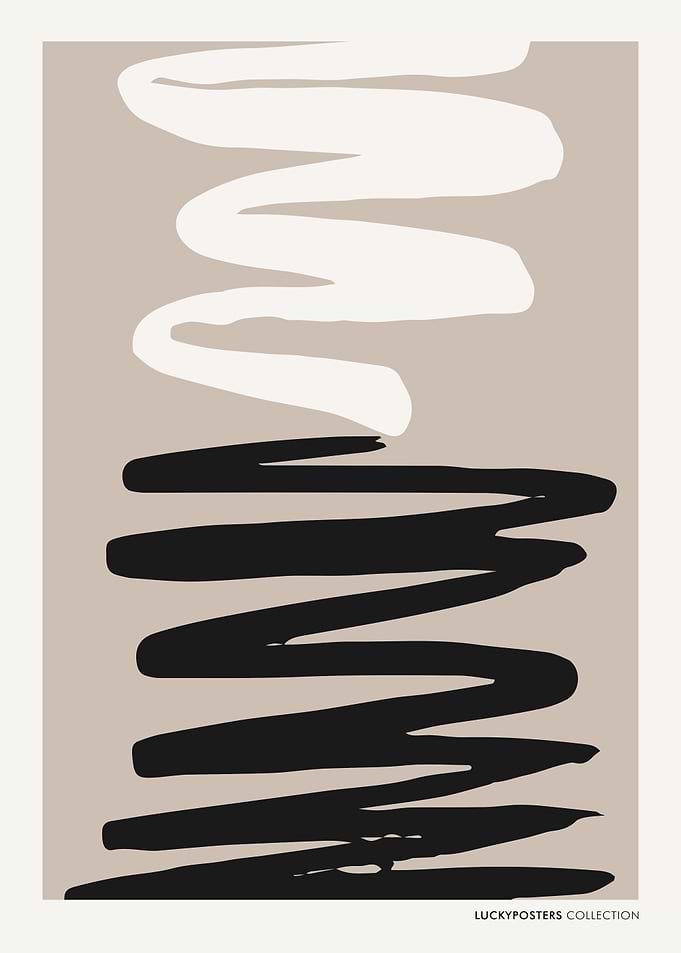 Abstract Brush Strokes Art