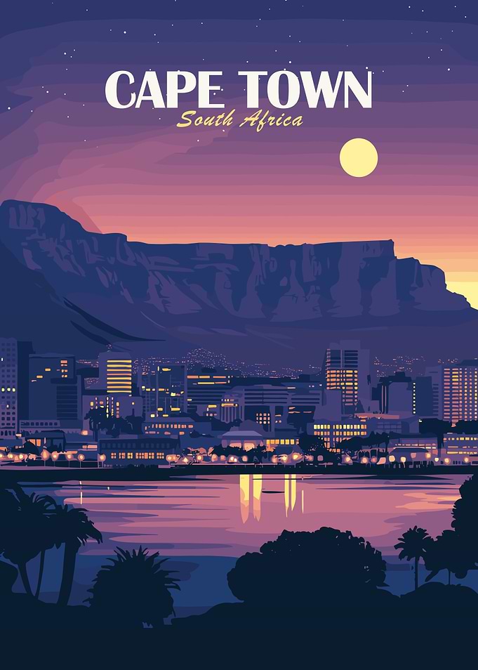 Cape Town South Africa Cityscape