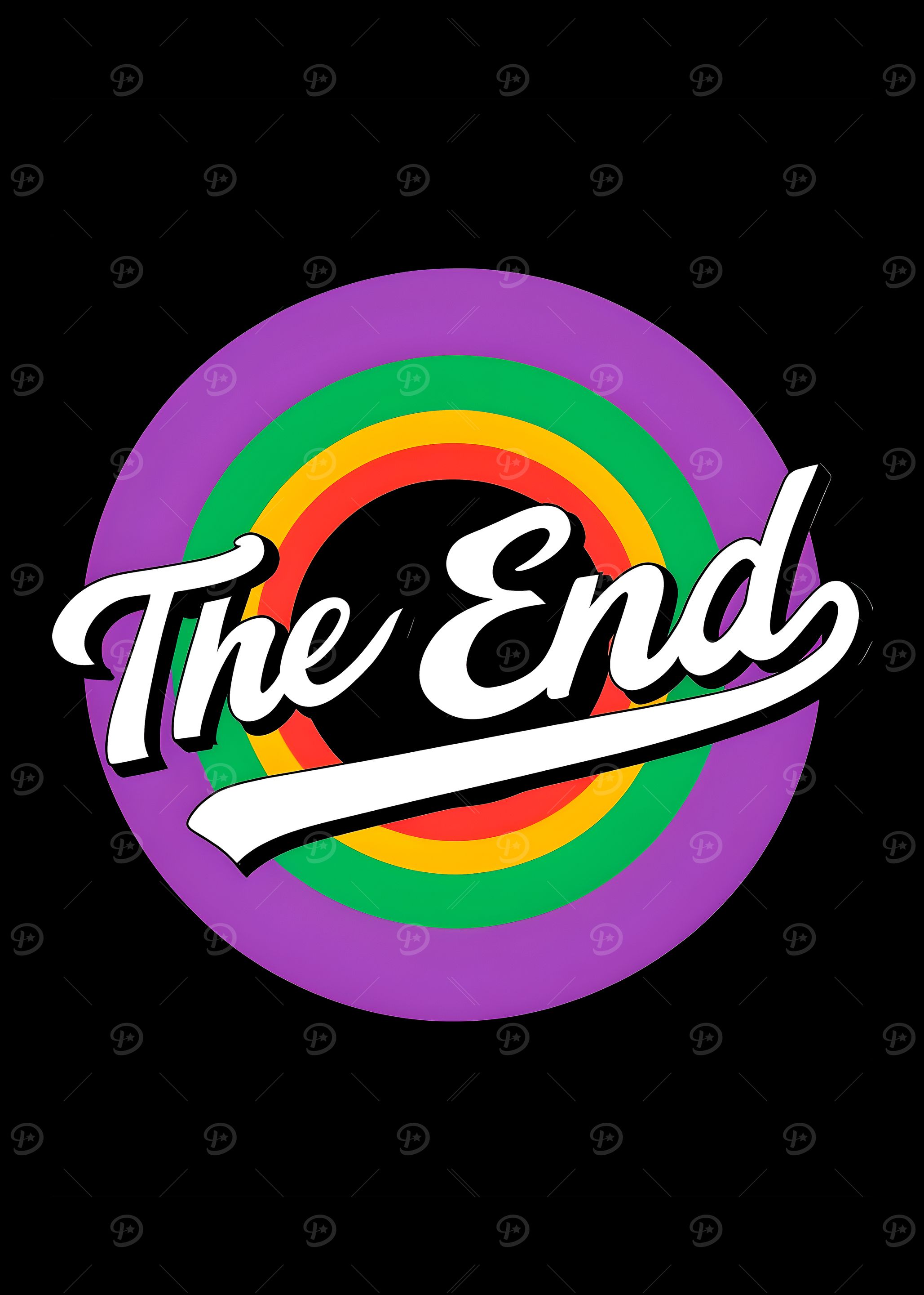 The End - Cartoon Style