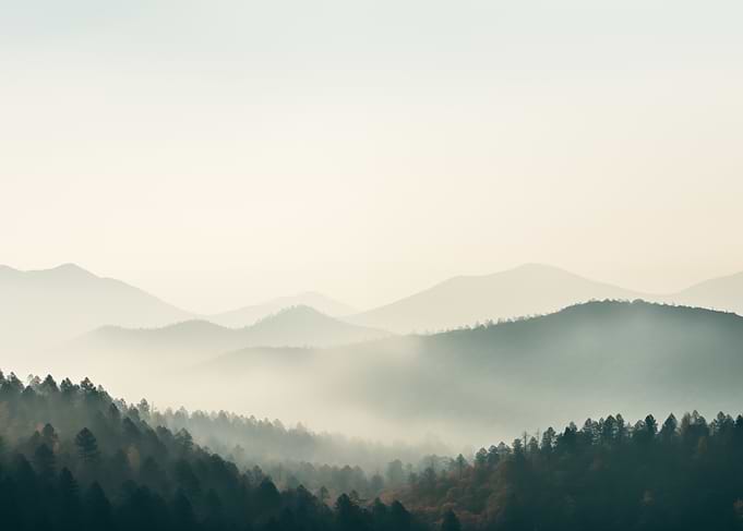 Mountain Range Landscape