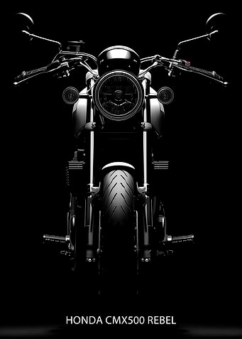 Honda CMX500 Rebel Motorcycle