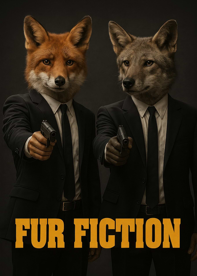 Fur Fiction: Fox and Wolf Movie Parody
