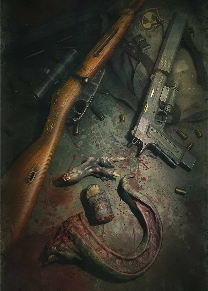 Post-Apocalyptic Armory and Remains