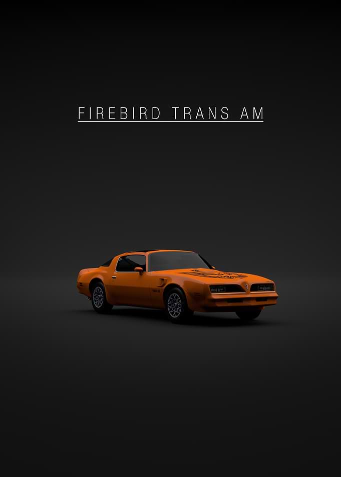 Pontiac Firebird Trans Am - Orange Front