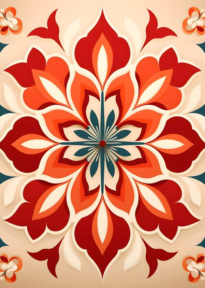 Floral Mandala Pattern