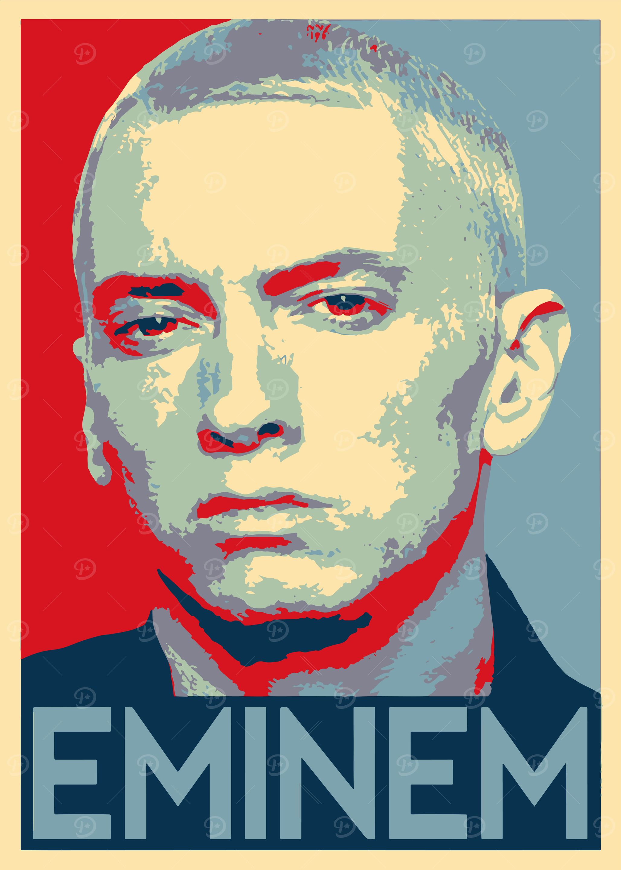 Eminem Portrait Art