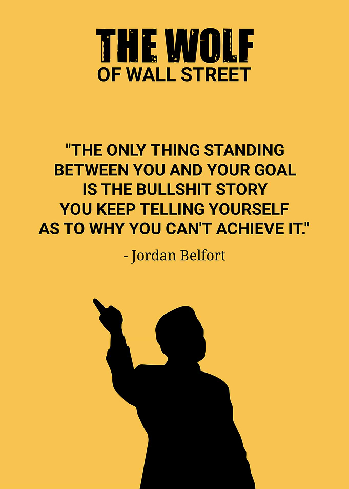 The Wolf of Wall Street Quote