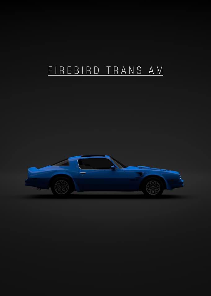 Pontiac Firebird Trans Am - Blue