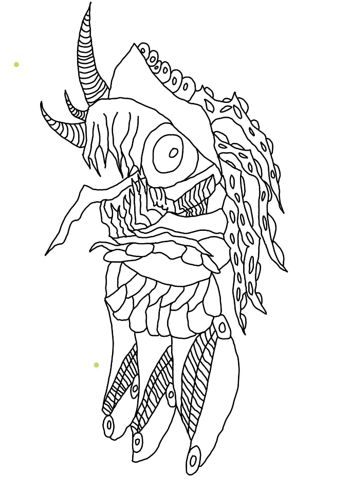 Abomination (Monochrome)
