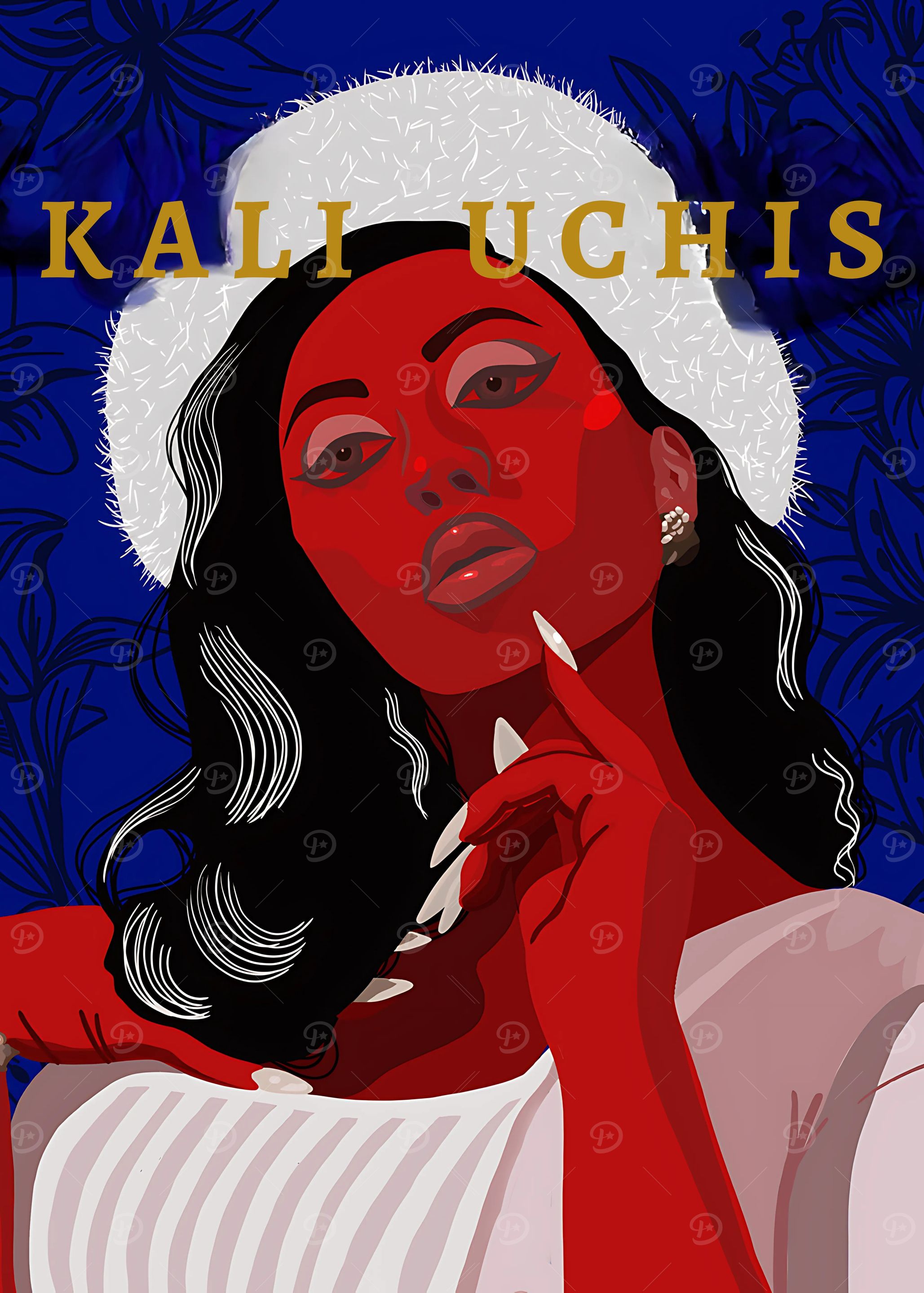 Kali Uchis Portrait Illustration