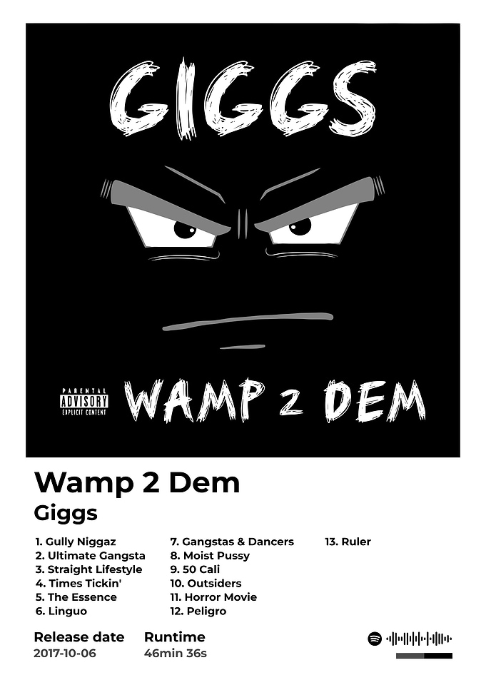 Giggs - Wamp 2 Dem Album Cover
