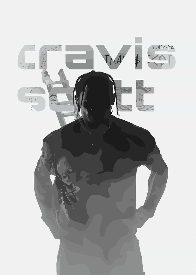 Travis Scott Monochrome Music