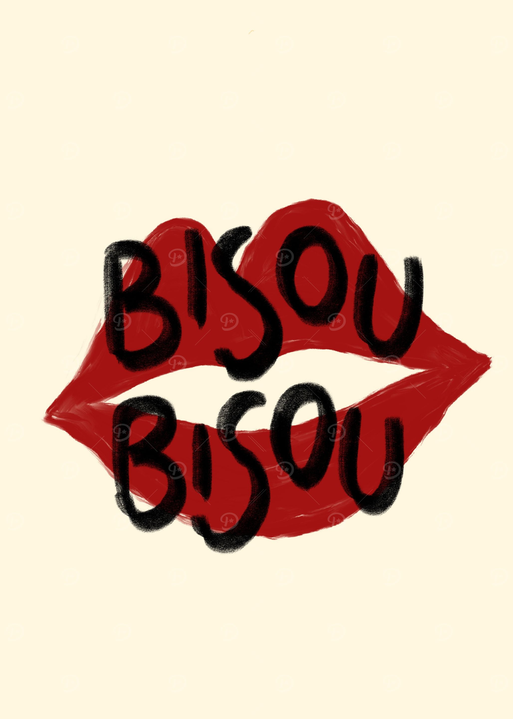 Bisou Lips Art