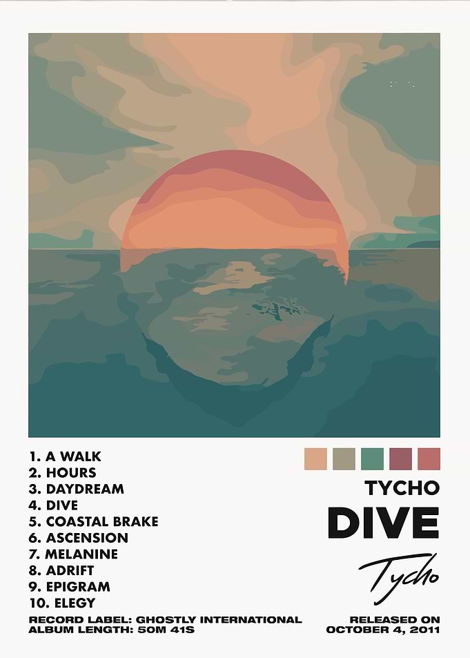 Tycho Dive Album Cover Art