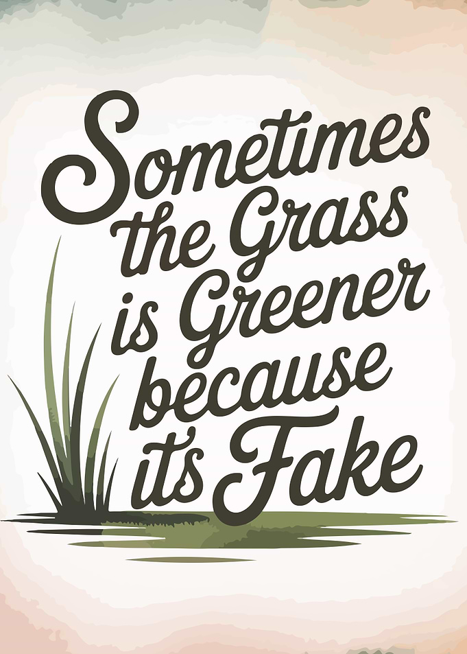 Sometimes the Grass is Greener