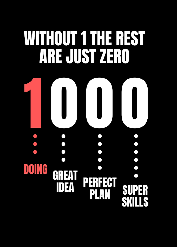 Motivational Quote: Without 1 the Rest