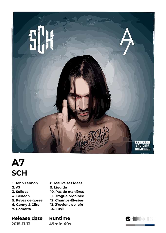 SCH A7 Album Cover Art