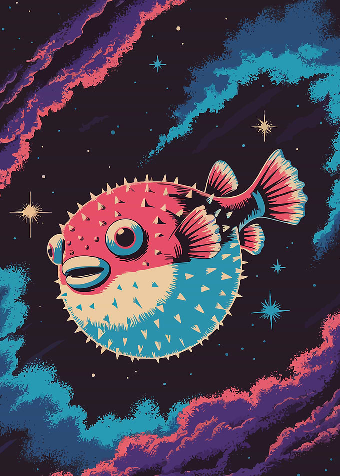 Pufferfish in Space