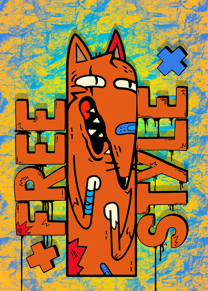 Freestyle Cartoon Fox