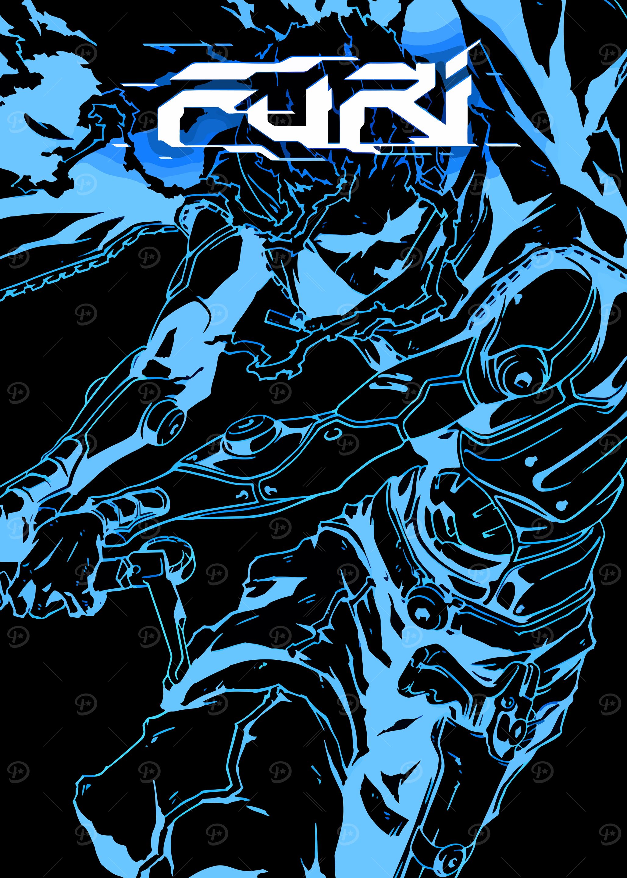 Furi Game Poster Art