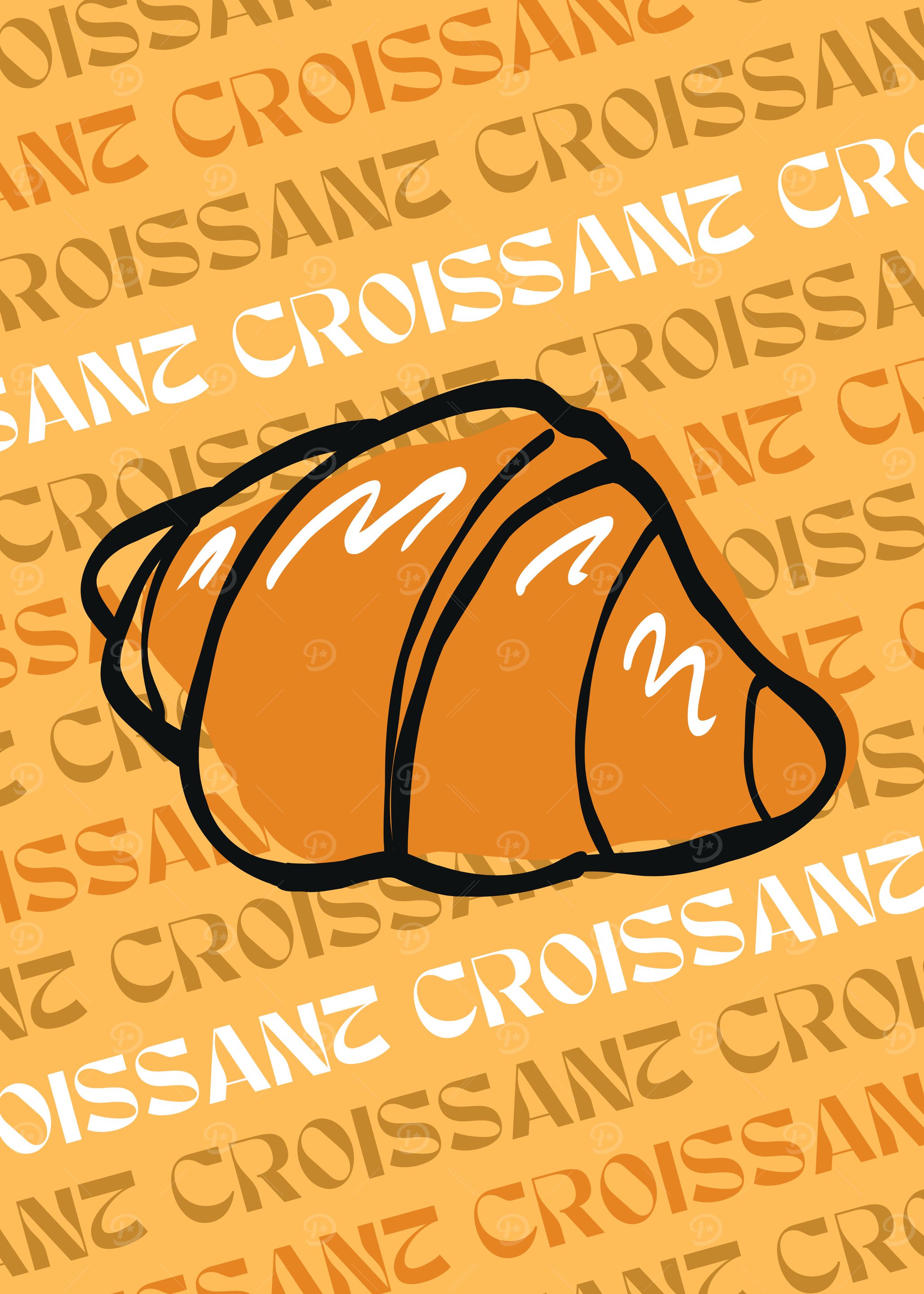 A french croissant