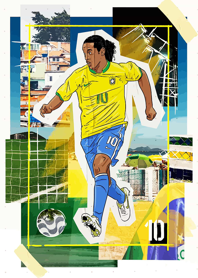 Football Player Soccer Brazilian