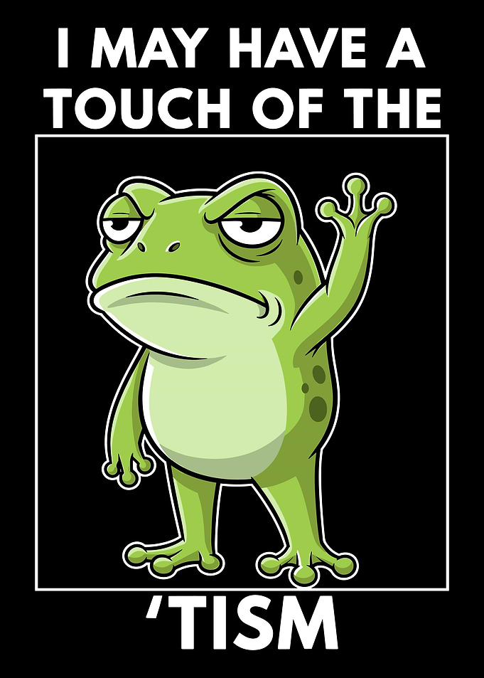 Frog with a Touch of the 'Tism