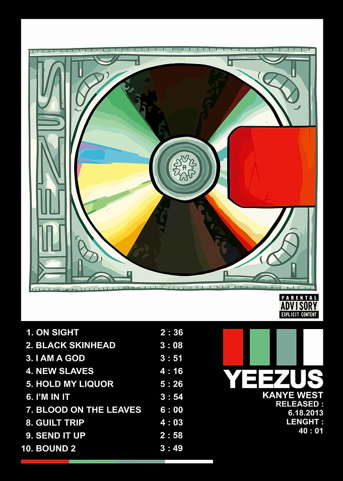kanye west Yeezus Album Cover Art