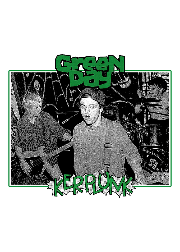 Green Day Kerplunk Album Cover