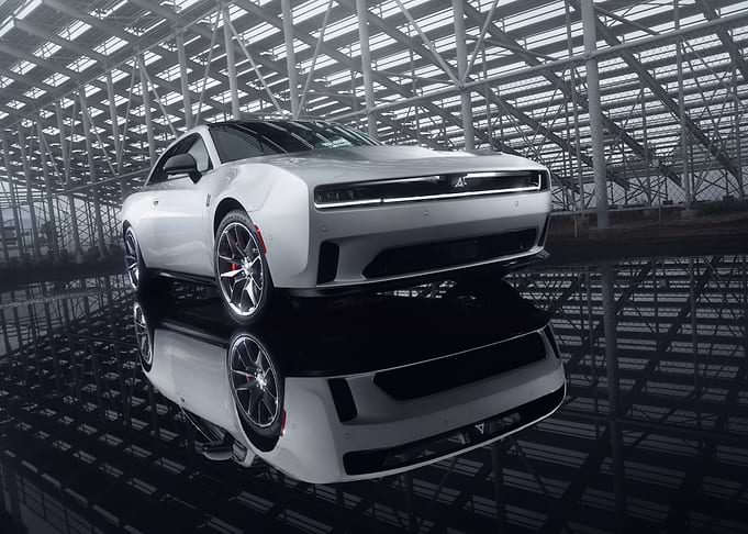 Silver Dodge Charger Daytona SRT Concept