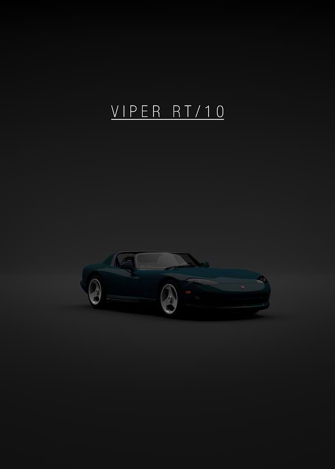 2001 Dodge Viper RT-10 Green Front