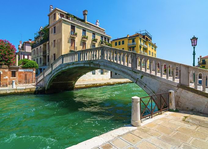 Venice Canal Bridge