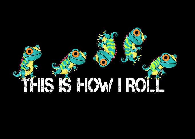 Cute Chameleon Gift Kids Lizard Reptile Chameleon