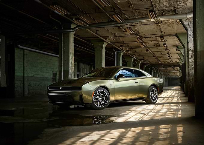 DODGE Car in Industrial Setting