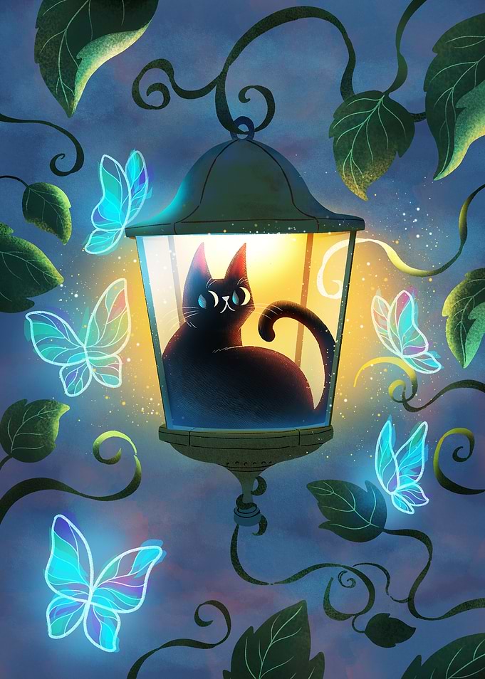 Guardian of Light and Butterflies