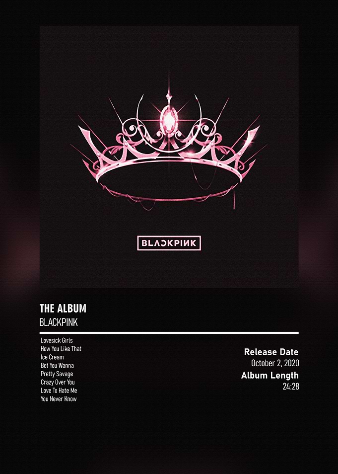 Blackpink The Album Cover