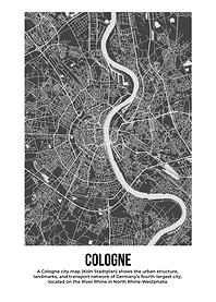 Cologne City Map - Germany