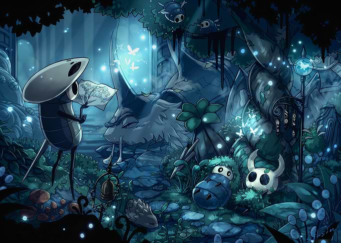 Hollow Knight: The Knight with Map