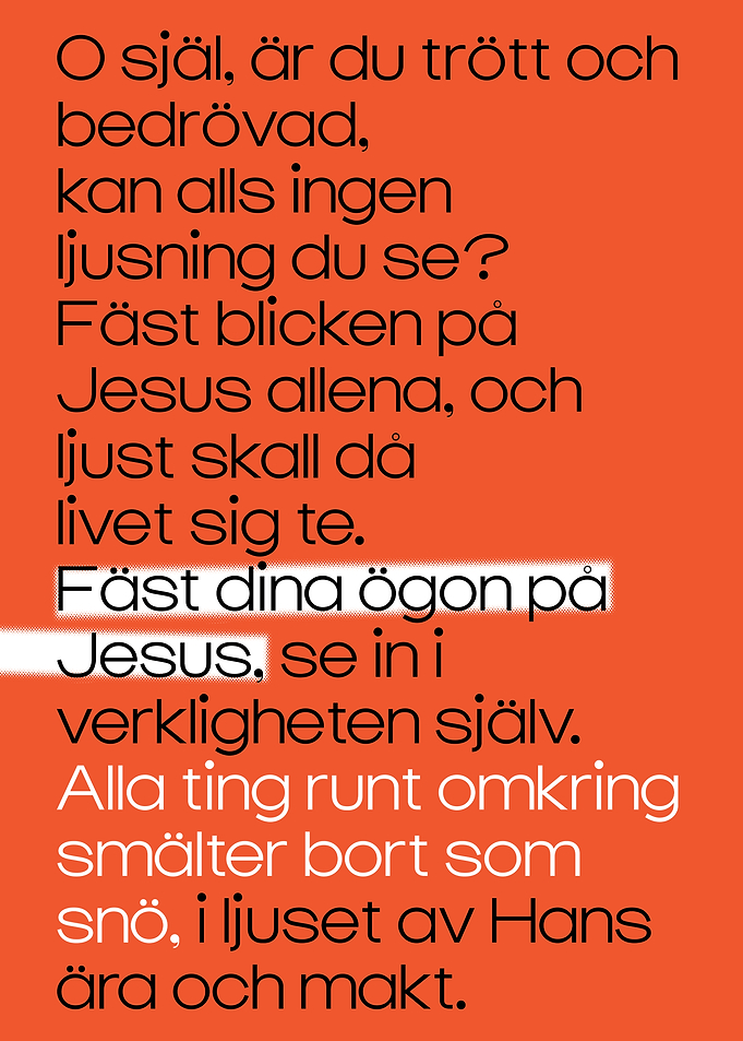Inspirational Text on Orange Background