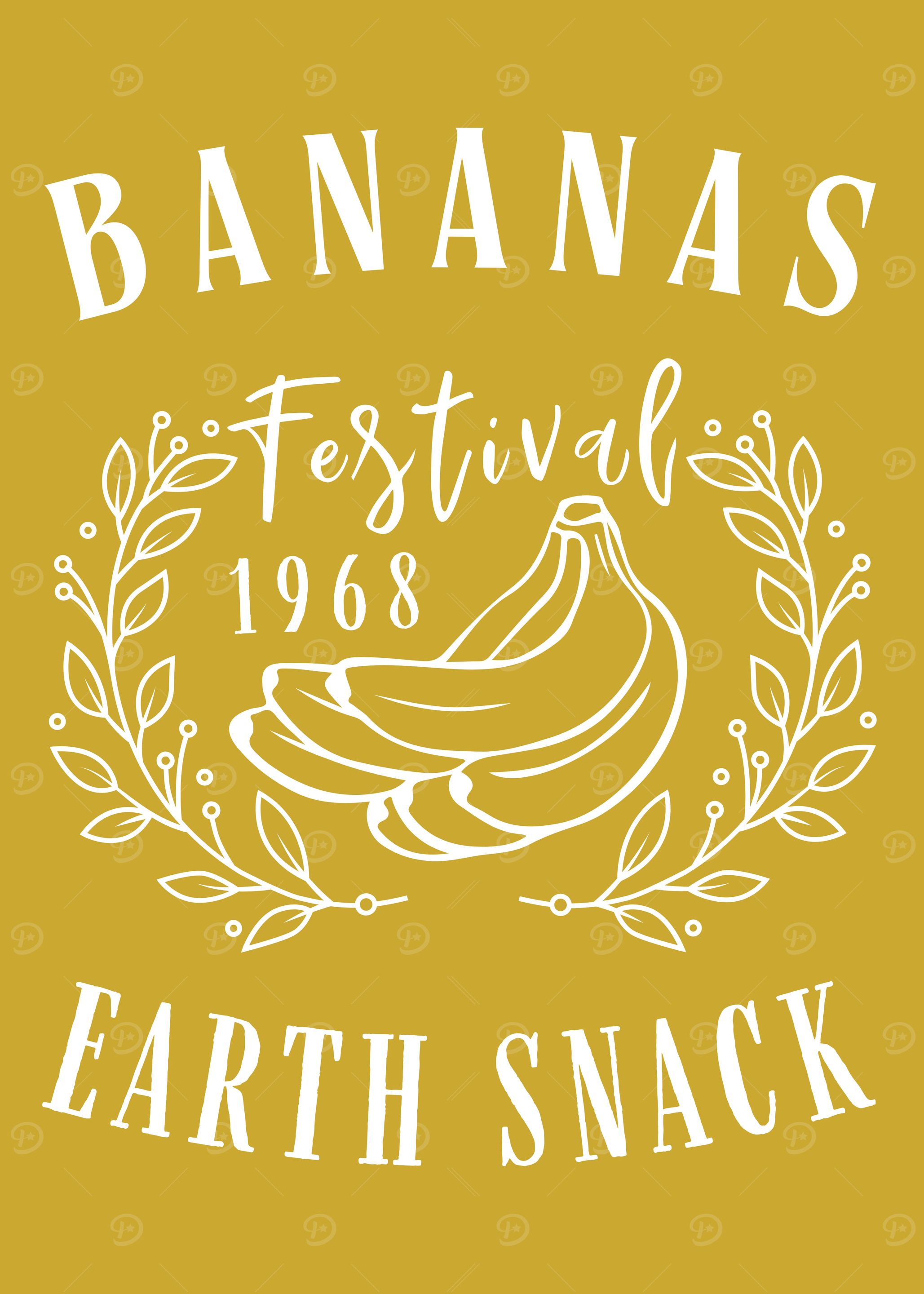 Bananas Festival Earth Snack 1968