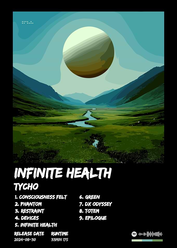 Tycho Infinite Health Album Cover