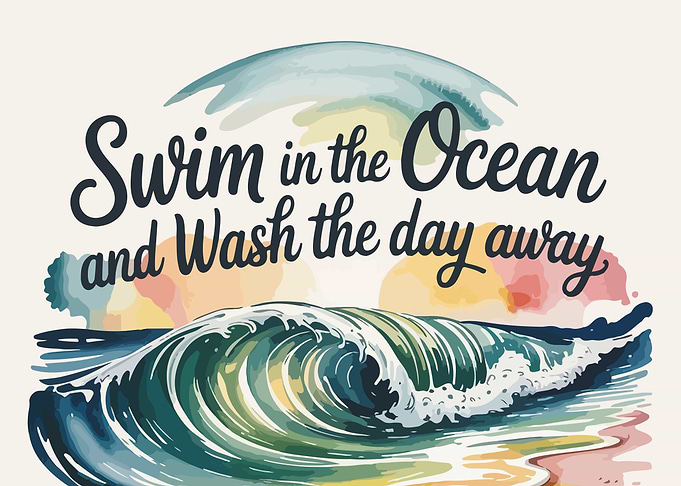 Swim in the Ocean Artwork