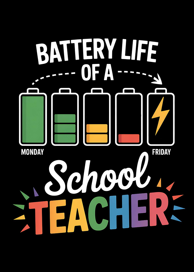 Funny Teacher Battery Week