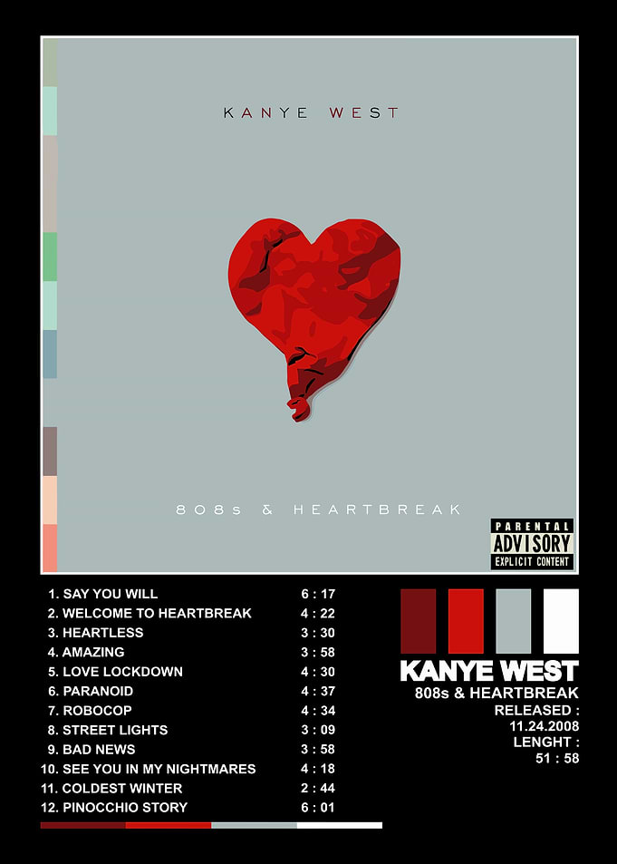 Kanye West 808s & Heartbreak Album